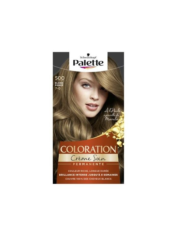 Coloration Permanente 500 Blond Foncé SCHWARZKOPF PALETTE