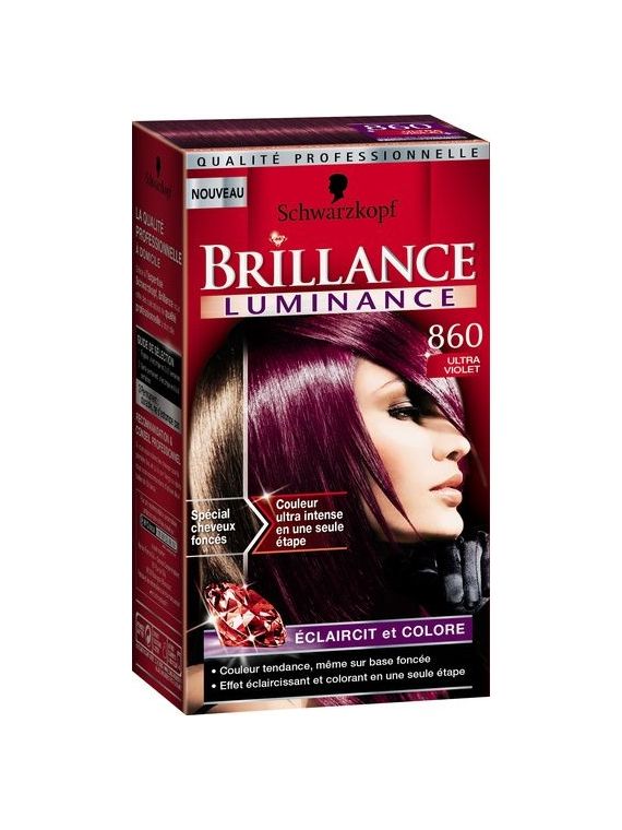 Coloration Permanente 860 Ultra Violet SCHWARZKOPF BRILLANCE