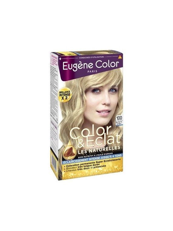 Coloration Permanente blond très très clair naturel 100 EUGENE COLOR