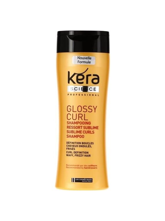 300ML SHP GLOSSY CURL KERA