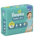 Couches Bébé Baby-Dry Taille 5+ 12kg - 17kg PAMPERS
