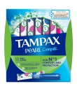 Tampons Compak Pearl Super avec applicateur x18 TAMPAX