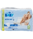 Couches taille 5 Junior 12-20 kg Ultra Dry CARREFOUR BABY