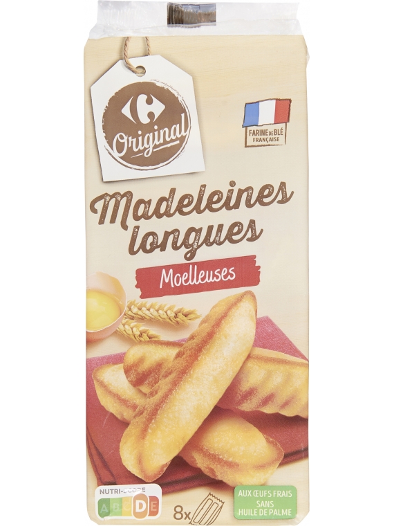 Madeleines longues CARREFOUR ORIGINAL