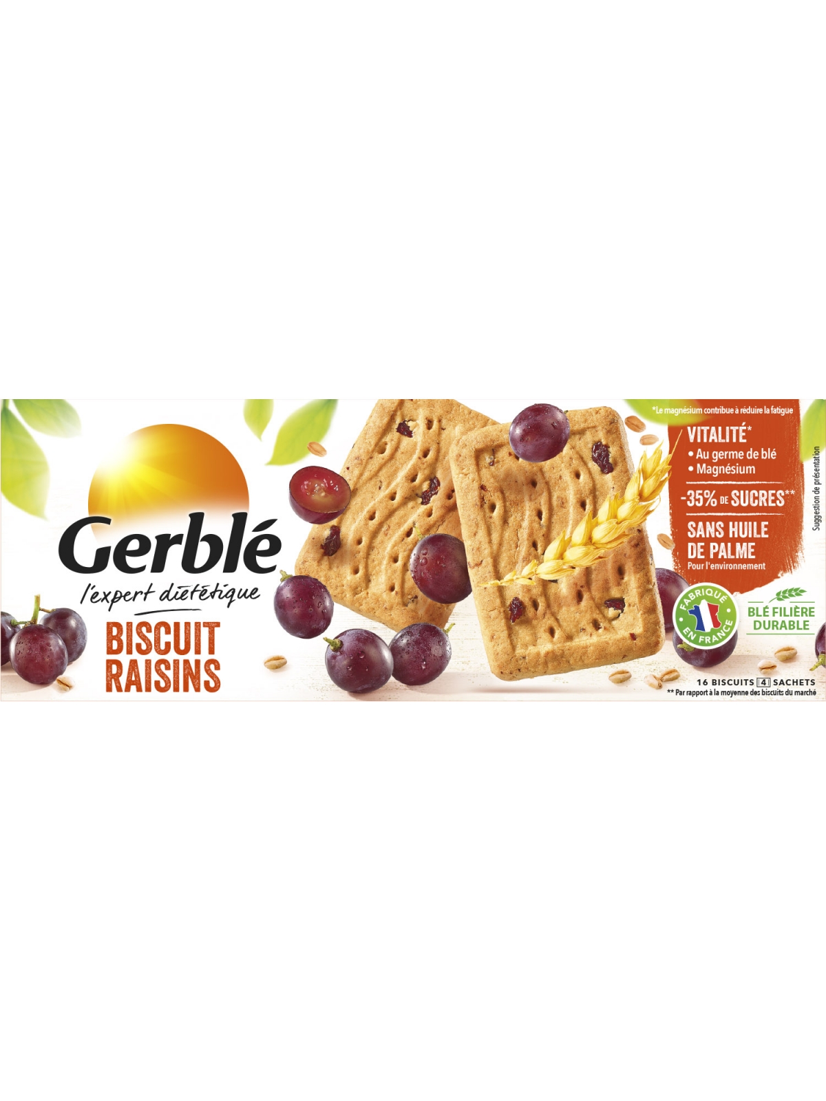 Biscuit raisins GERBLE