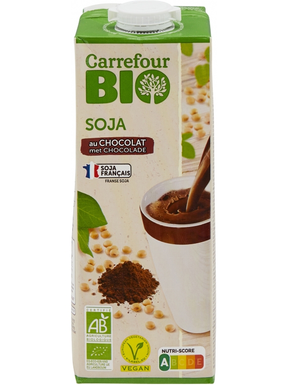 Boisson soja au chocolat CARREFOUR BIO