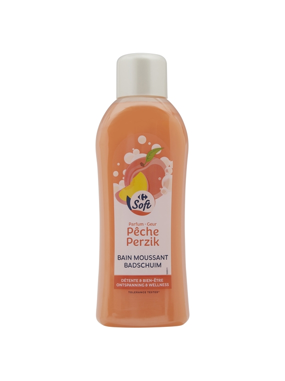 Bain Moussant Parfum Pêche CARREFOUR SOFT