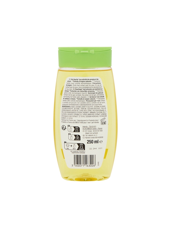 Gel Douche Verveine & Citron CARREFOUR SOFT