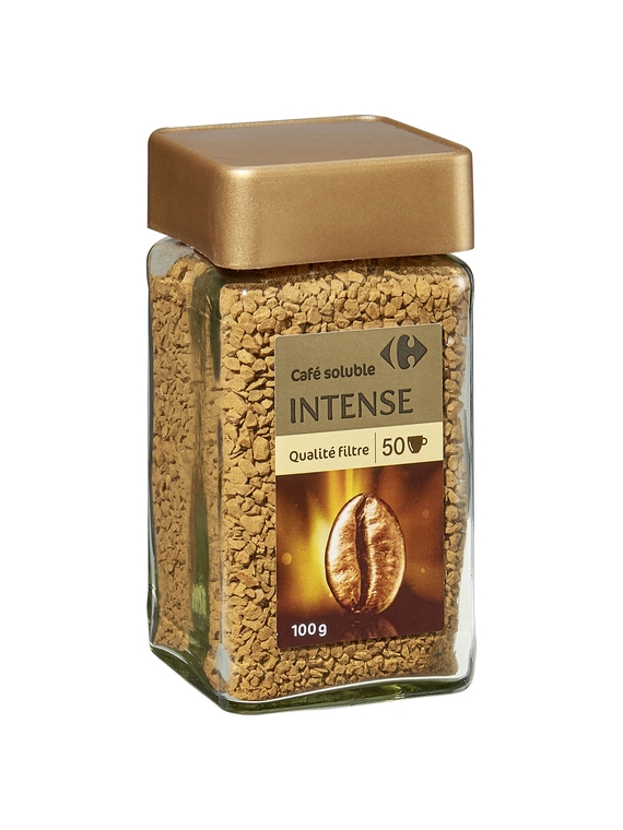 Café Soluble Intense Gold Qualité Filtre Carrefour