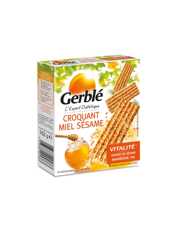 Barres Croquantes Miel Sésame GERBLÉ