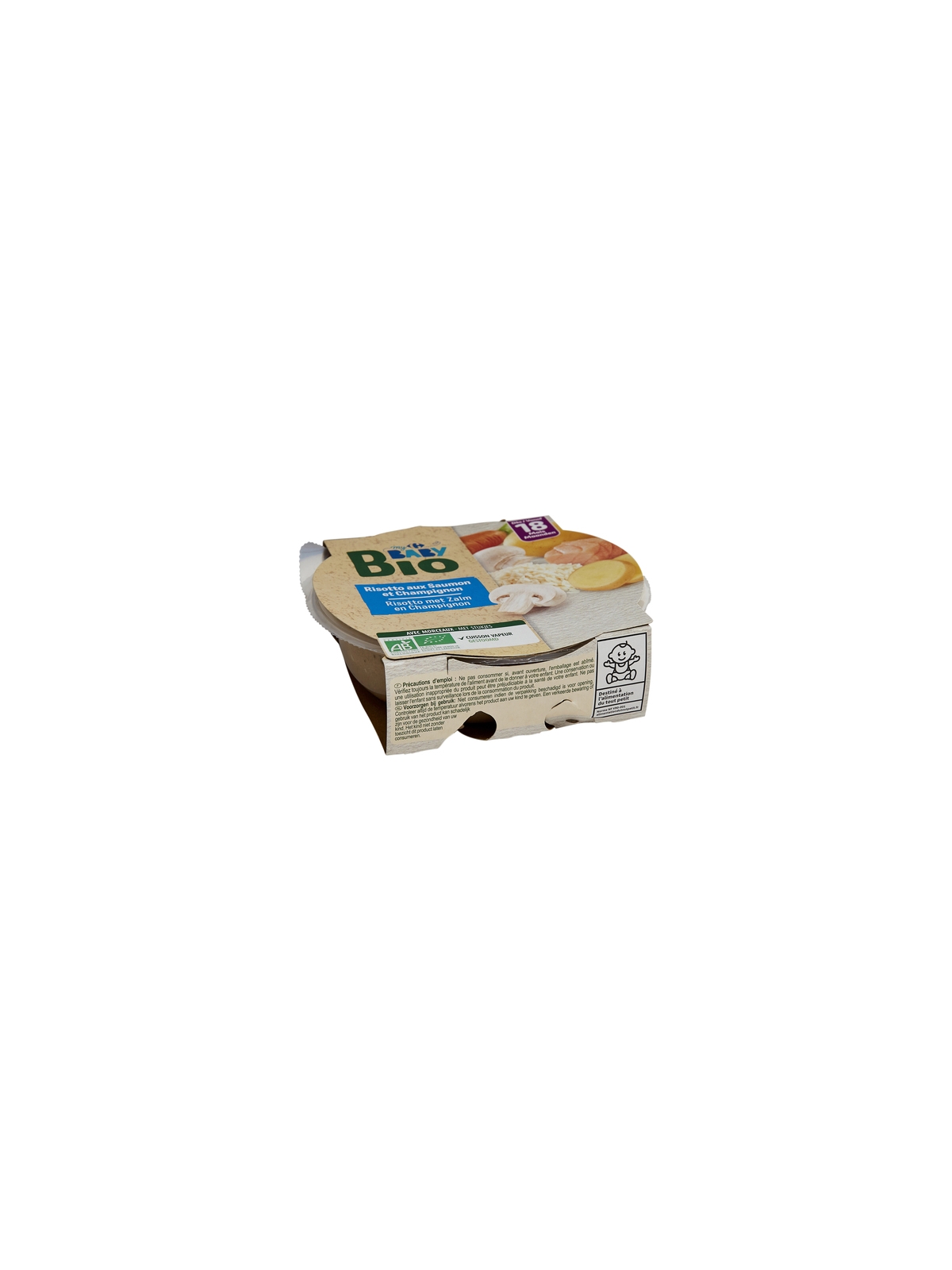 Risotto Saumon Champignon CARREFOUR BABY BIO