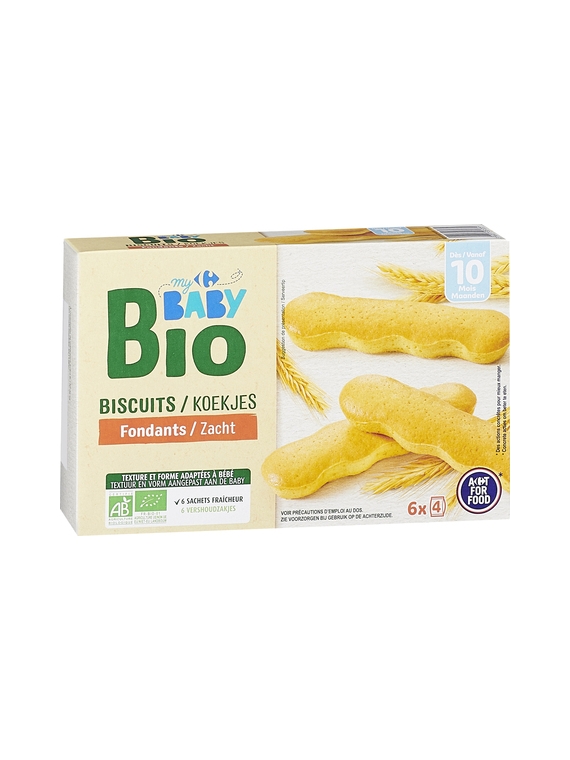 Biscuits Fondants CARREFOUR BABY BIO