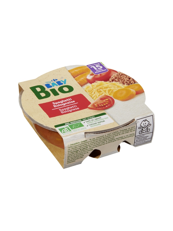 Spaghetti Bolognaise CARREFOUR BABY BIO