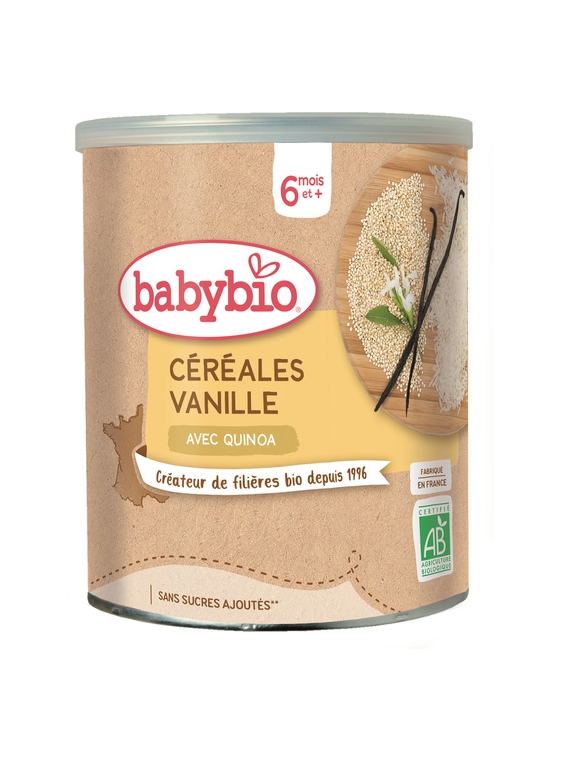 Céréales Vanille Quinoa BABYBIO