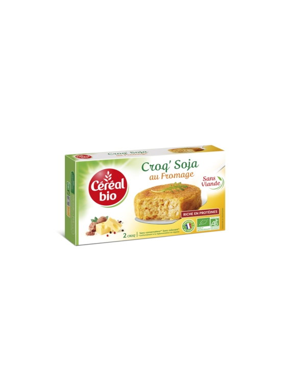 Galettes Croq' Soja Fromage & Tofu de Soja CÉRÉAL BIO