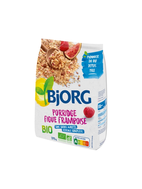 Céréales Porridge Figue Framboise Bio BJORG
