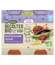 Pots Petite Ratatouille Semoule Bio BLÉDINA