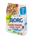 Flocons d'Avoine 4 Graines & Raisins Bio sans Sucres Ajoutés BJORG