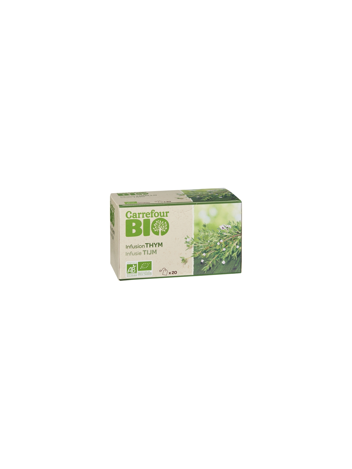 Infusion Thym CARREFOUR BIO