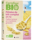 Pétales de Blé Complet & Riz CARREFOUR BIO