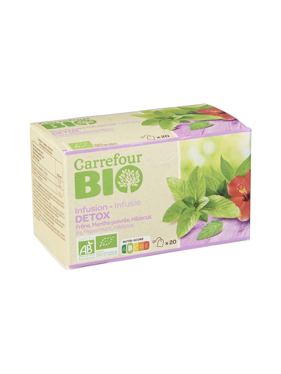 Infusion DÉTOX CARREFOUR BIO