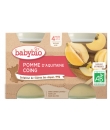 Compotes Bébé dès 4 mois, Pomme & Coing BABYBIO