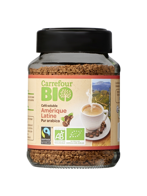 Café Soluble Pur Arabica CARREFOUR BIO