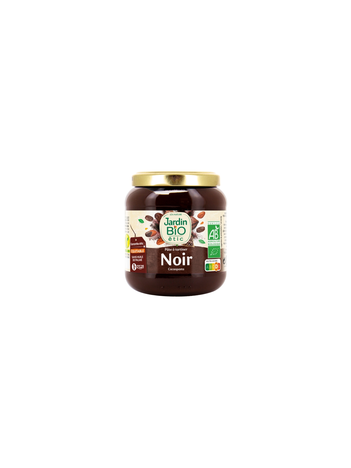 Pâte à Tartiner Chocolat Noir Cacaopasta JARDIN BIO ÉTIC