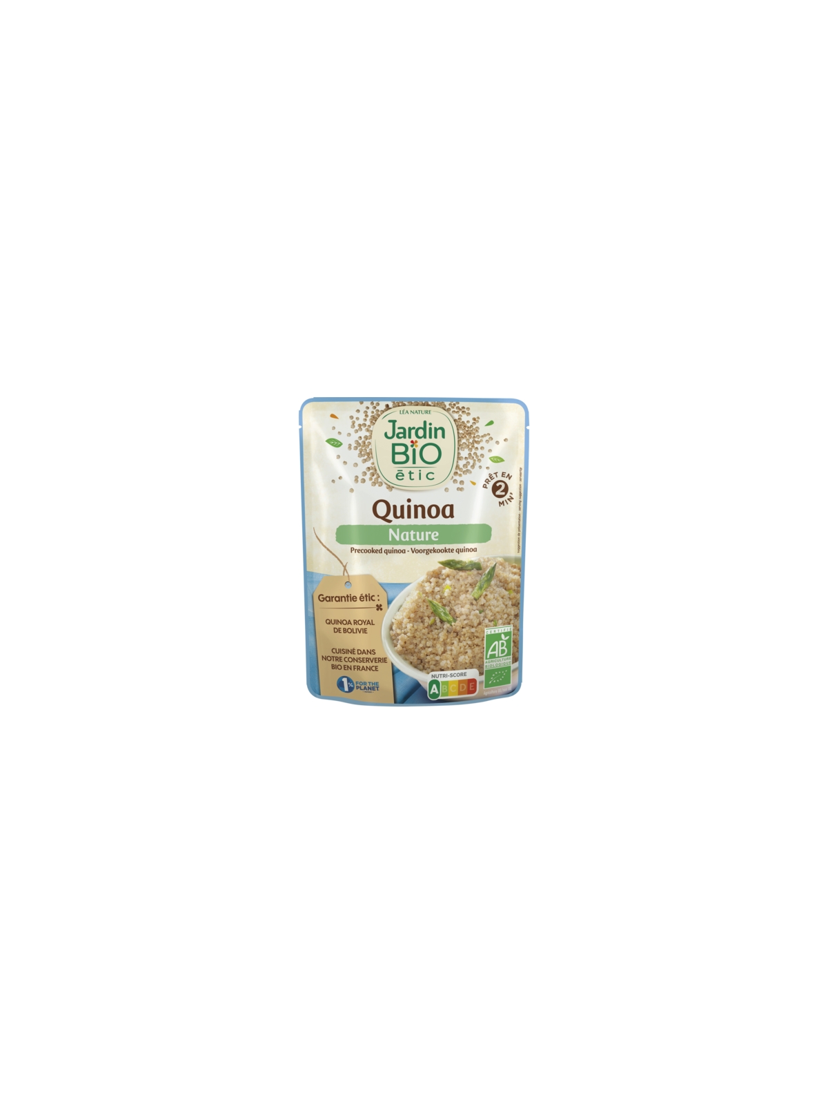 Plat cuisiné Quinoa Nature Bio JARDIN BIO ÉTIC