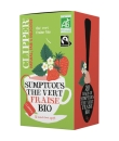 Thé Vert Fraise Bio CLIPPER