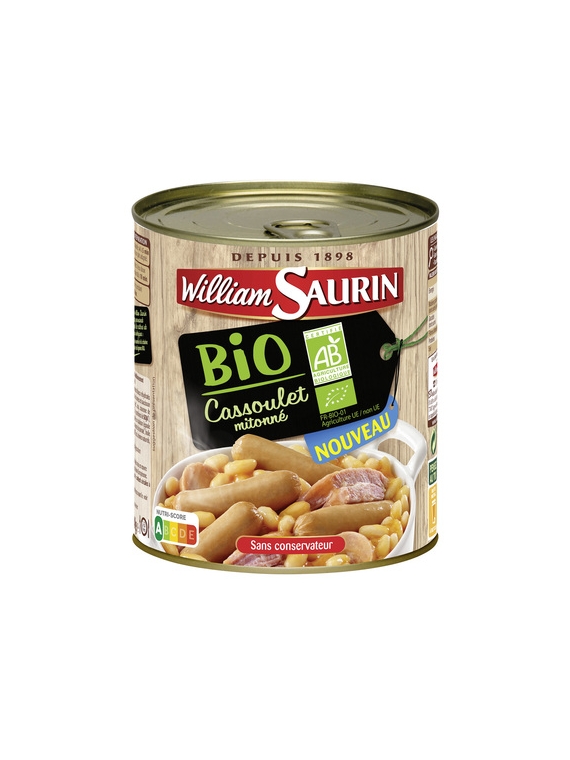 Cassoulet Mitonné Bio WILLIAM SAURIN