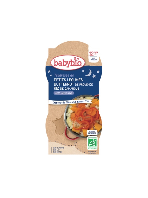 Plat Légumes Riz BABYBIO