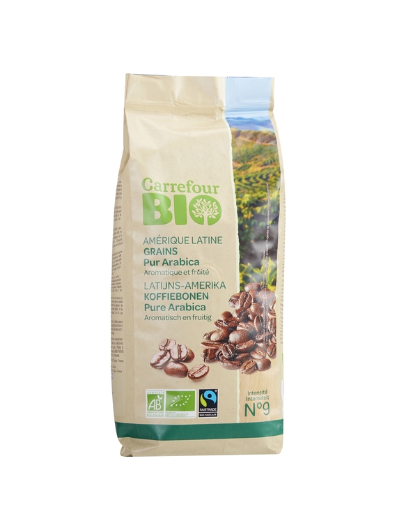 Café Grains Pur Arabica CARREFOUR BIO