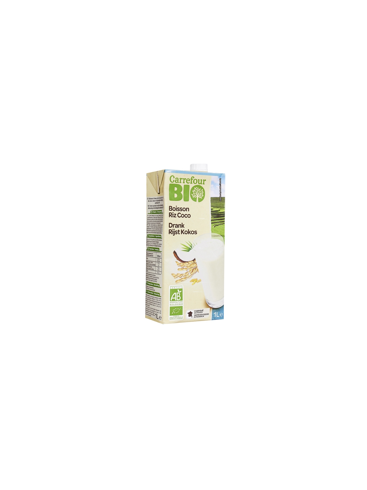 Boisson Riz Coco CARREFOUR BIO