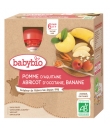 Compotes Bébé Pomme Abricot Banane BABYBIO