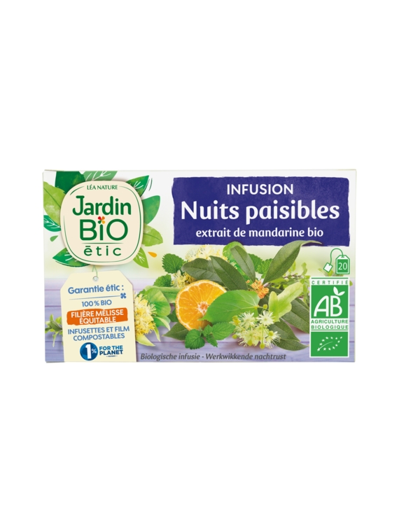 Infusion Nuits Paisibles JARDIN BIO ÉTIC