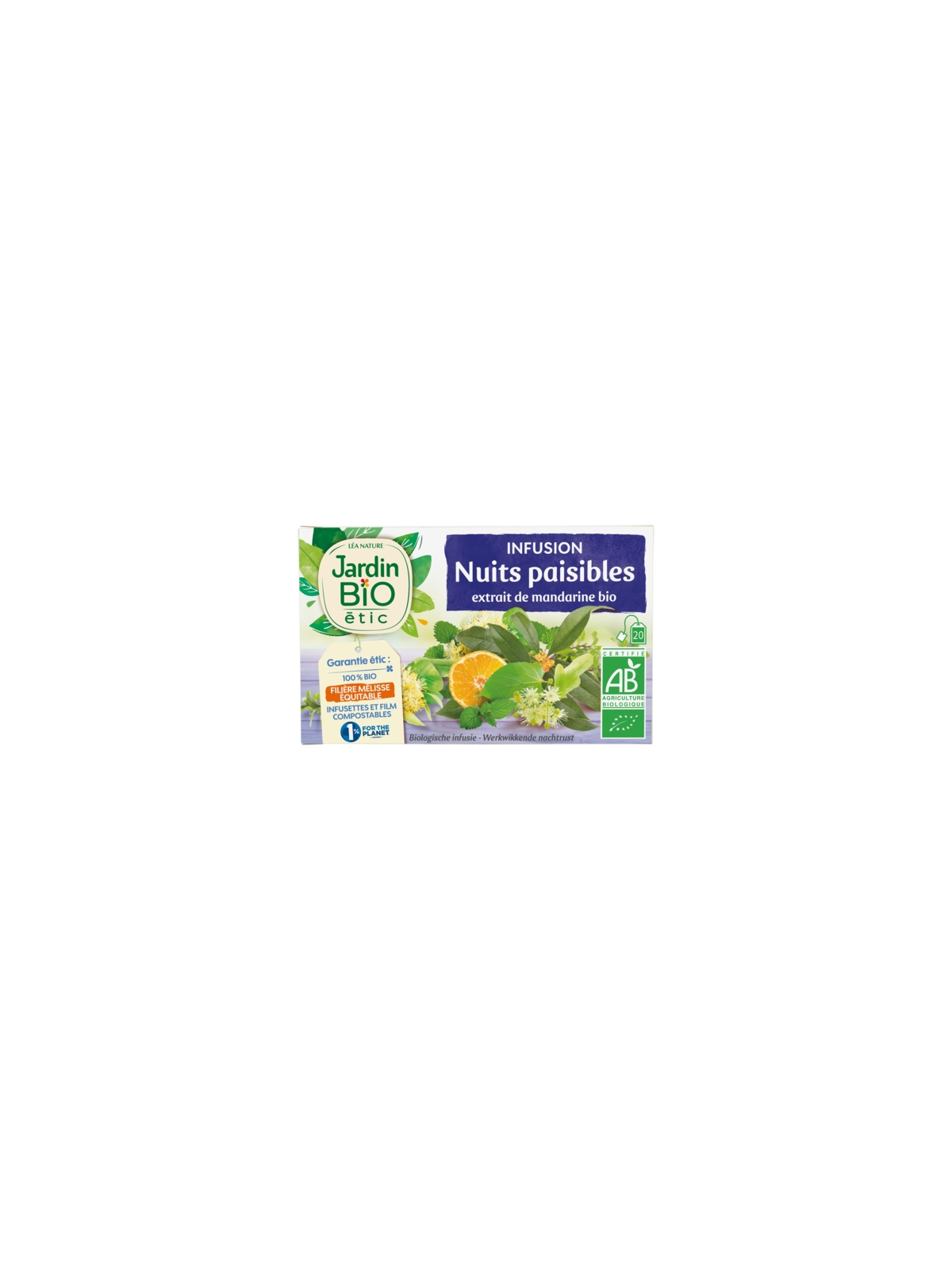 Infusion Nuits Paisibles JARDIN BIO ÉTIC