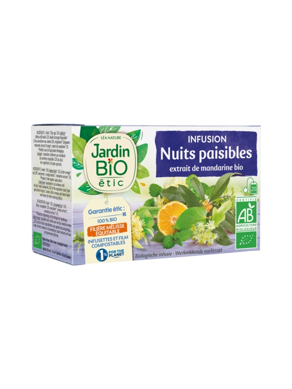 Infusion Nuits Paisibles JARDIN BIO ÉTIC