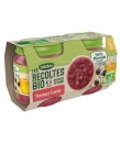 Compotes Pommes Cassis Bio BLÉDINA