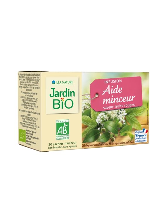 Infusion Aide Minceur Fruits Rouges JARDIN BIO ÉTIC