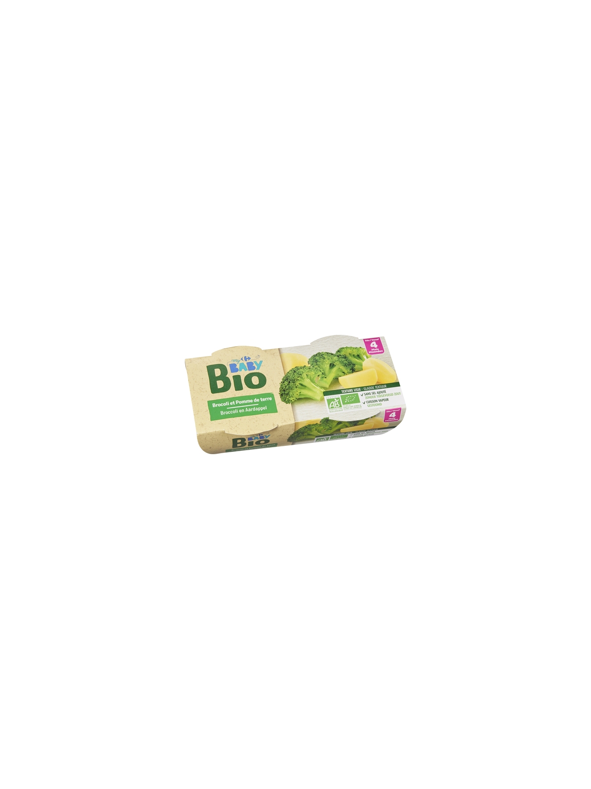 Plat Brocolis Pomme de terre CARREFOUR BABY BIO