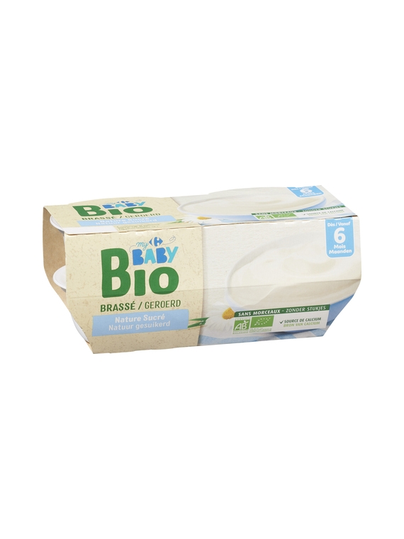 Desserts Nature Sucré CARREFOUR BABY BIO