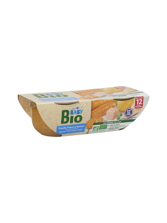 Saumon & Légumes CARREFOUR BABY BIO