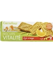 Biscuits Vitalité Soja Orange CARREFOUR