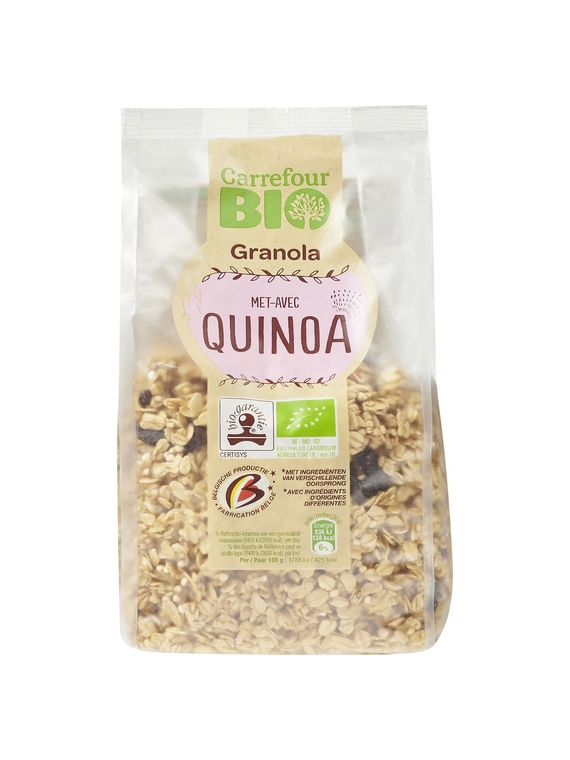 Céréales Granola & Quinoa CARREFOUR BIO