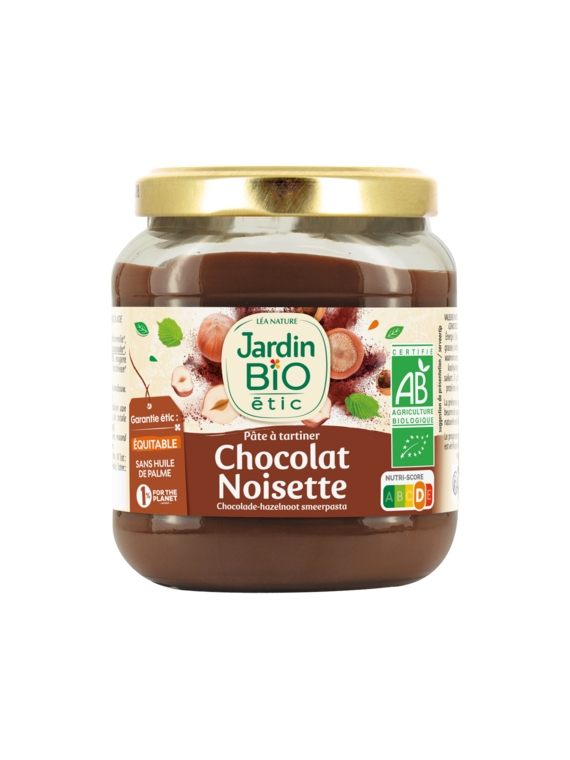 Pâte à Tartiner Chocolat Noisette JARDIN BIO ÉTIC