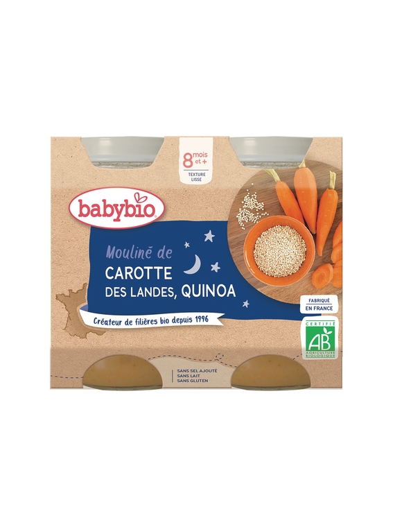 Pot Mouliné Carotte des Landes BABYBIO