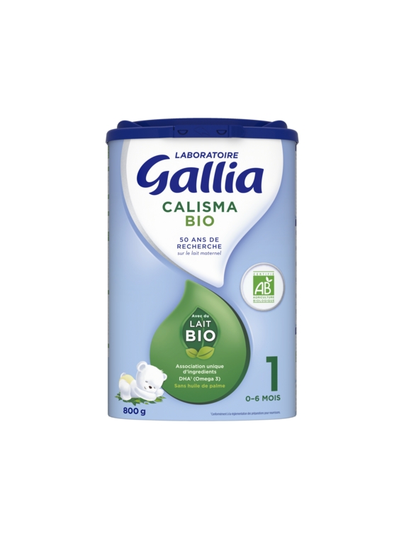 Lait en poudre 1er âge Calisma Bio GALLIA