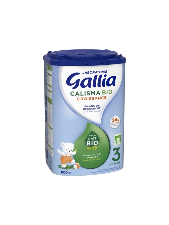 Lait en poudre 3ème âge Calisma Bio Croissance GALLIA