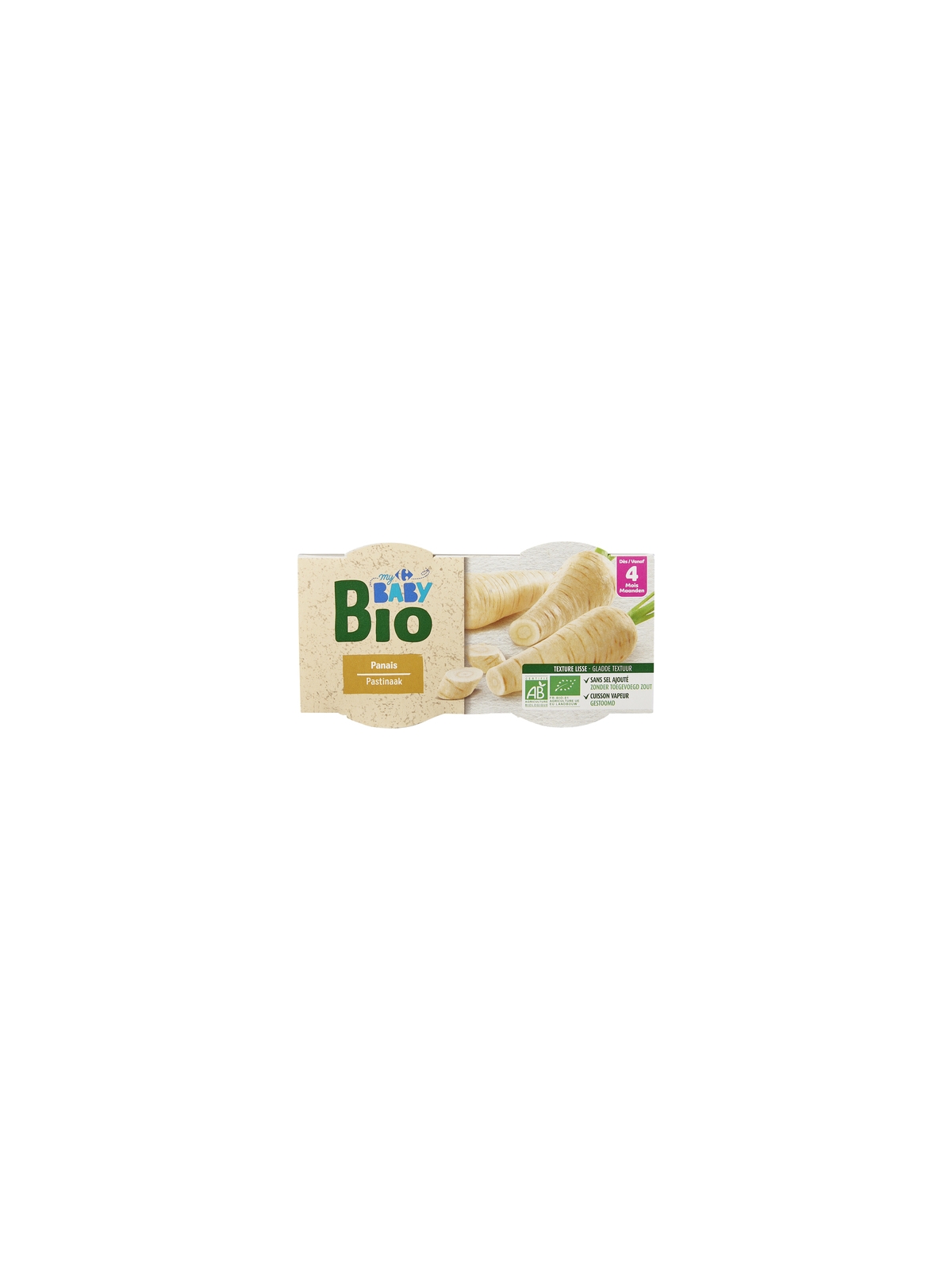 Plat Panais CARREFOUR BABY BIO